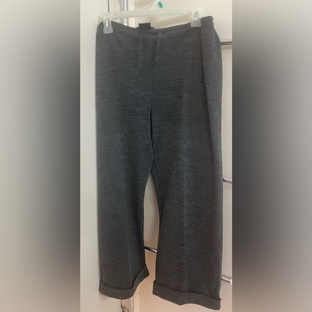 Ralph Lauren RL 1967 Brand Dark Gray Wool Blend Pants with Cuffs